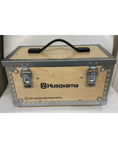 Caisse bois pro pour transport batterie Husqvarna