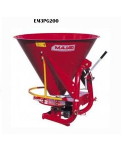 Epandeur porté engrais et sel 200litres Majar pour microtracteur
